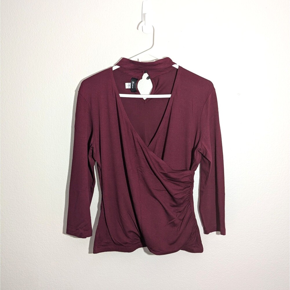 Women's Red Top/Blouse Size XL by B.Wear